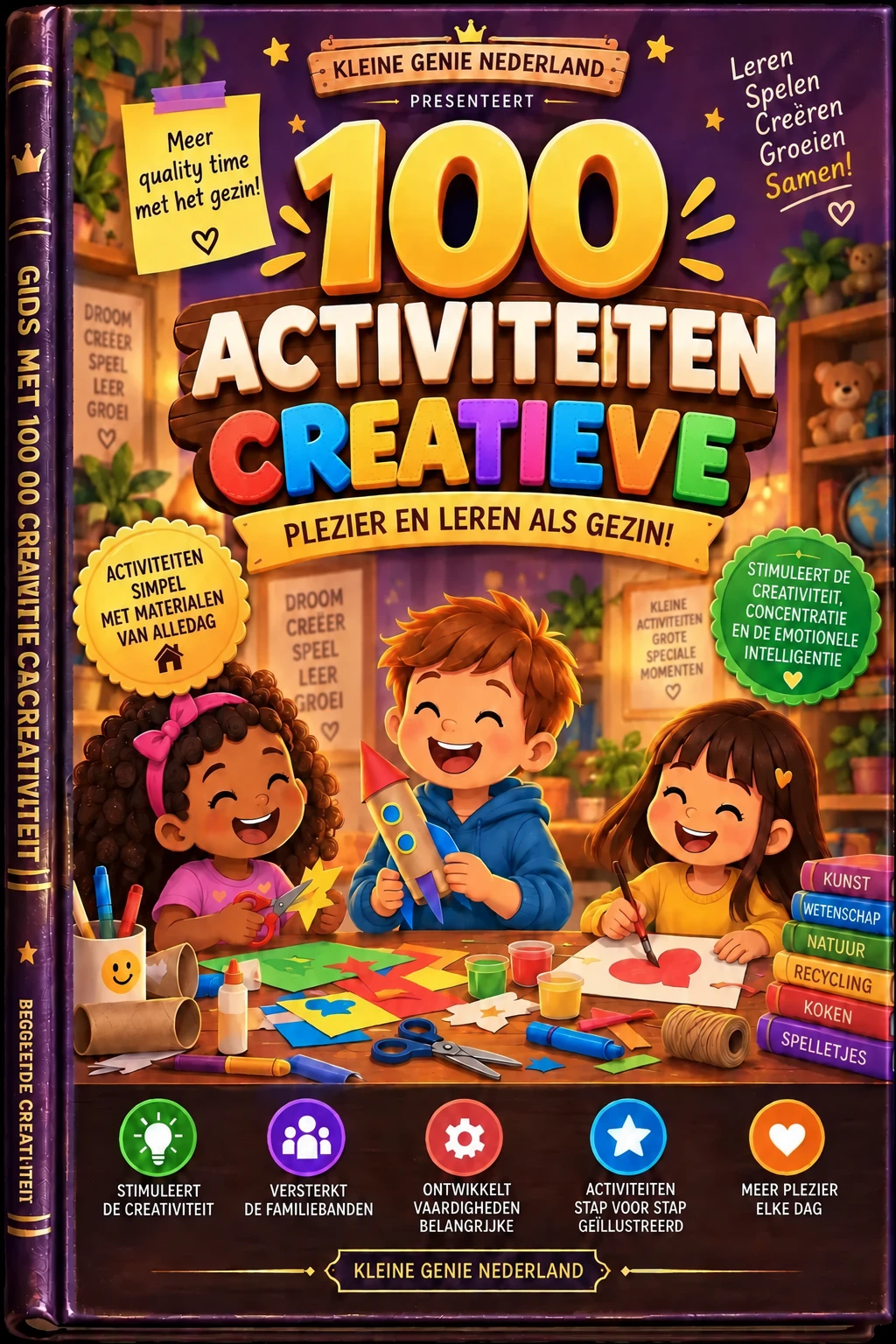 100 Creatieve Activiteiten — Plezier en Leren in het Gezin!